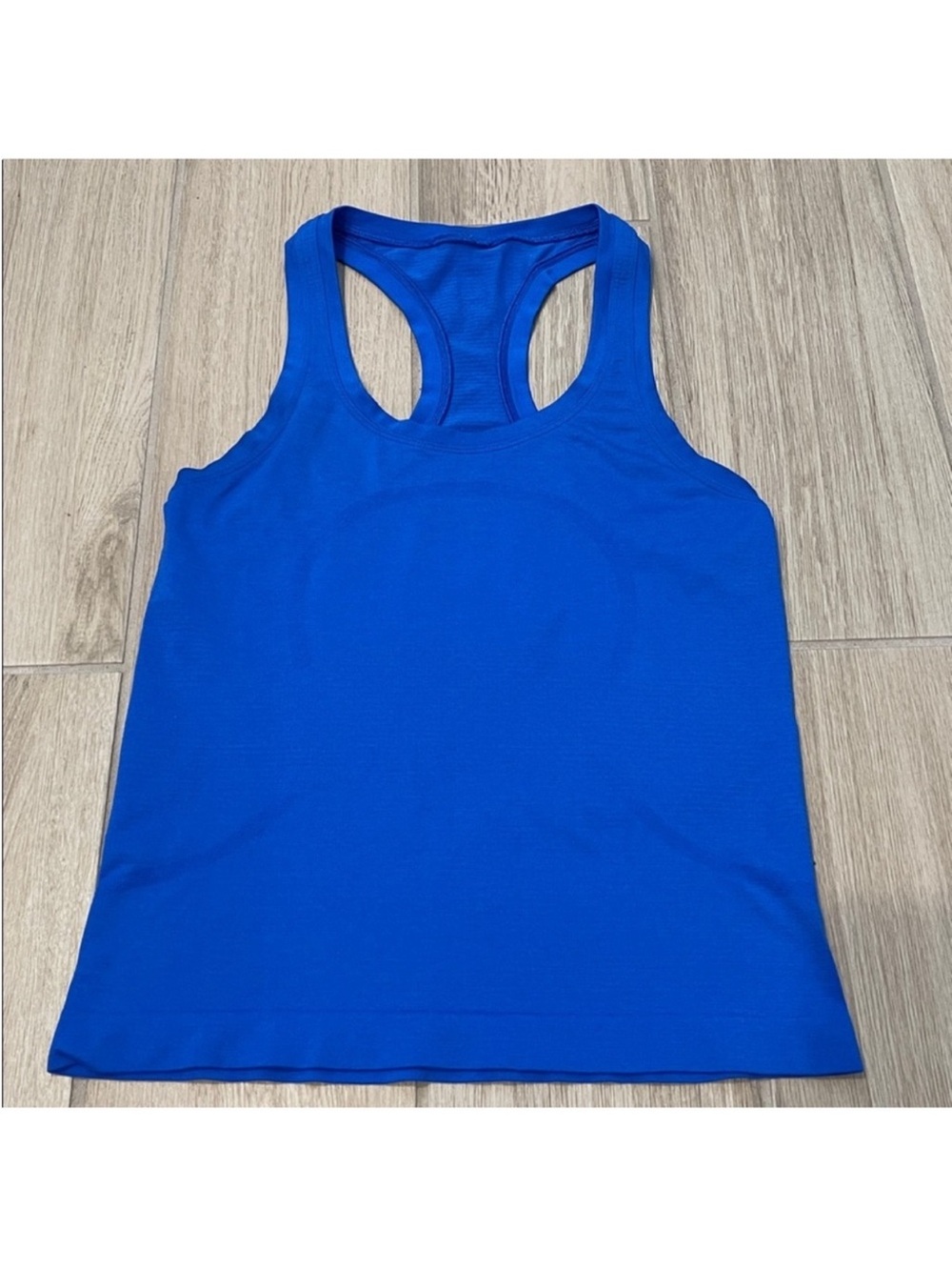 Lululemon Swiftly Tech Racerback Tank Top 2.0 *Race Length Blazer Blue Tone Sz 4 - Picture 3 of 6